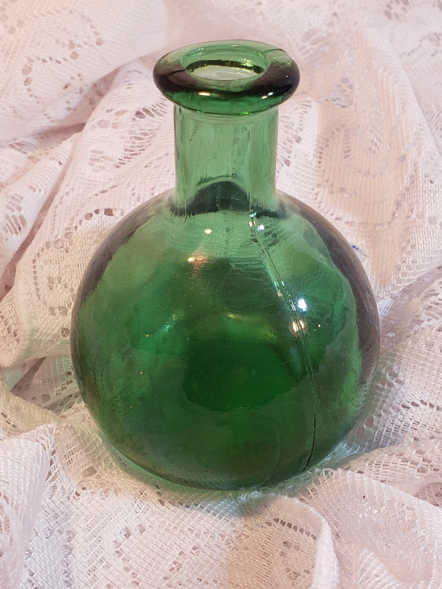 Vintage Flask - Spirits Bottle 4"