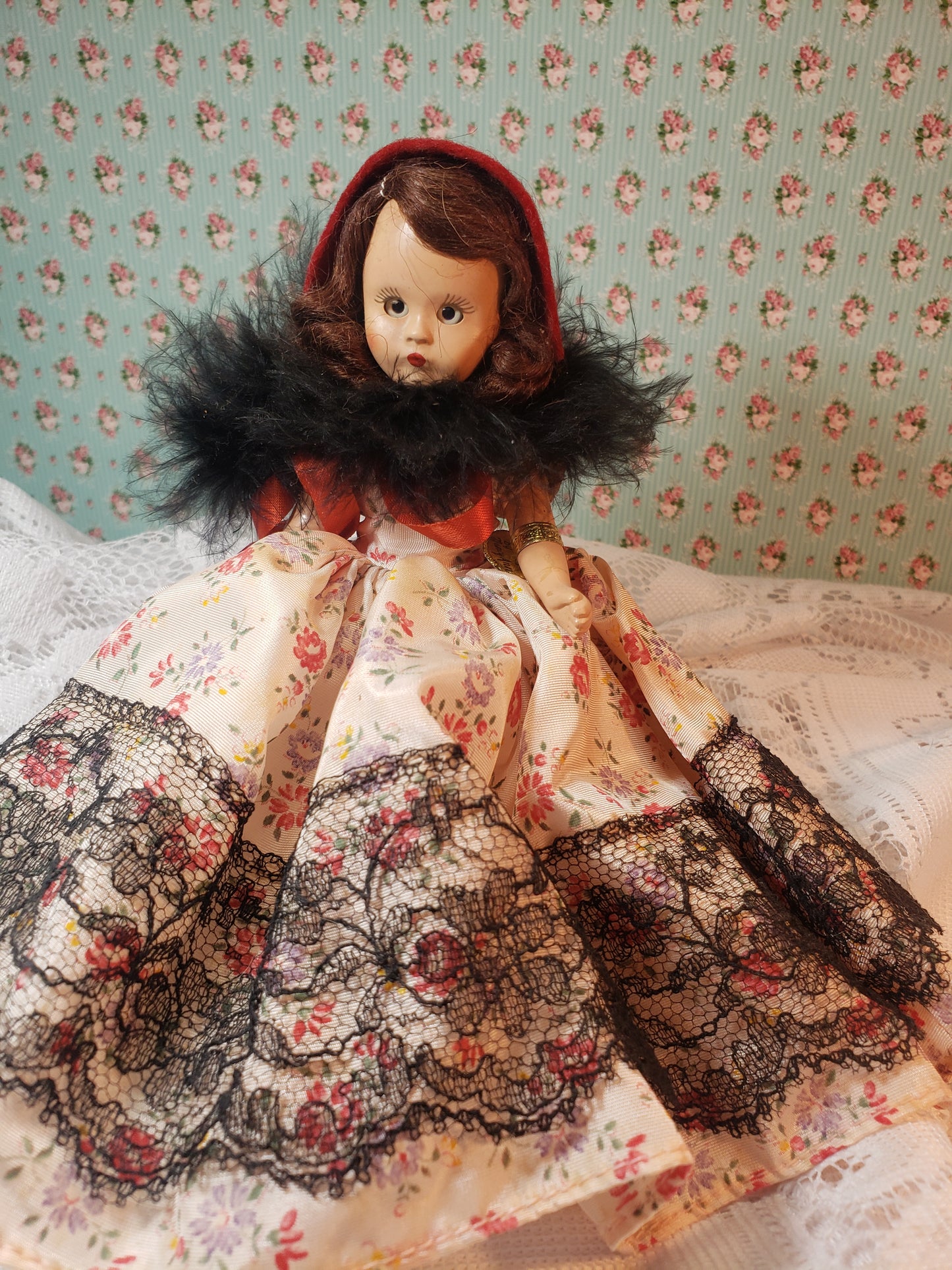 Vintage Story Book Doll #196 October Maiden