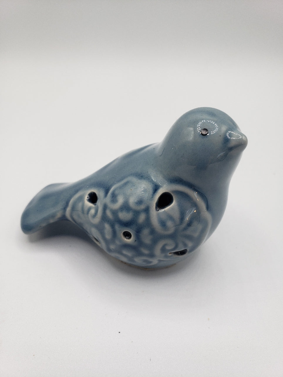 Blue Ceramic Bird