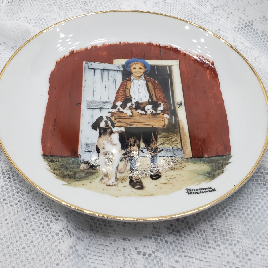 Norman Rockwell Collectible Plate