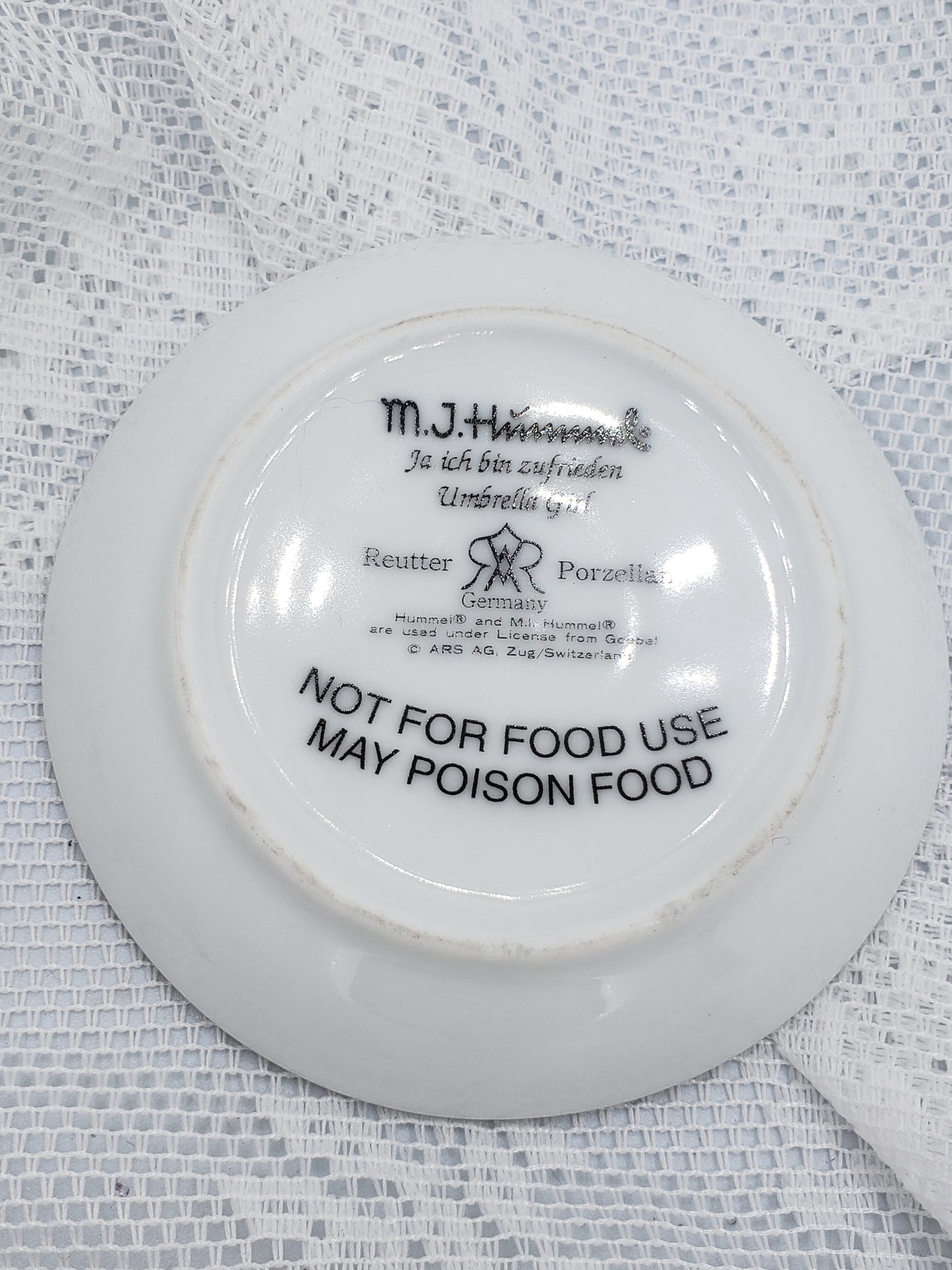 Small Hummel Plate
