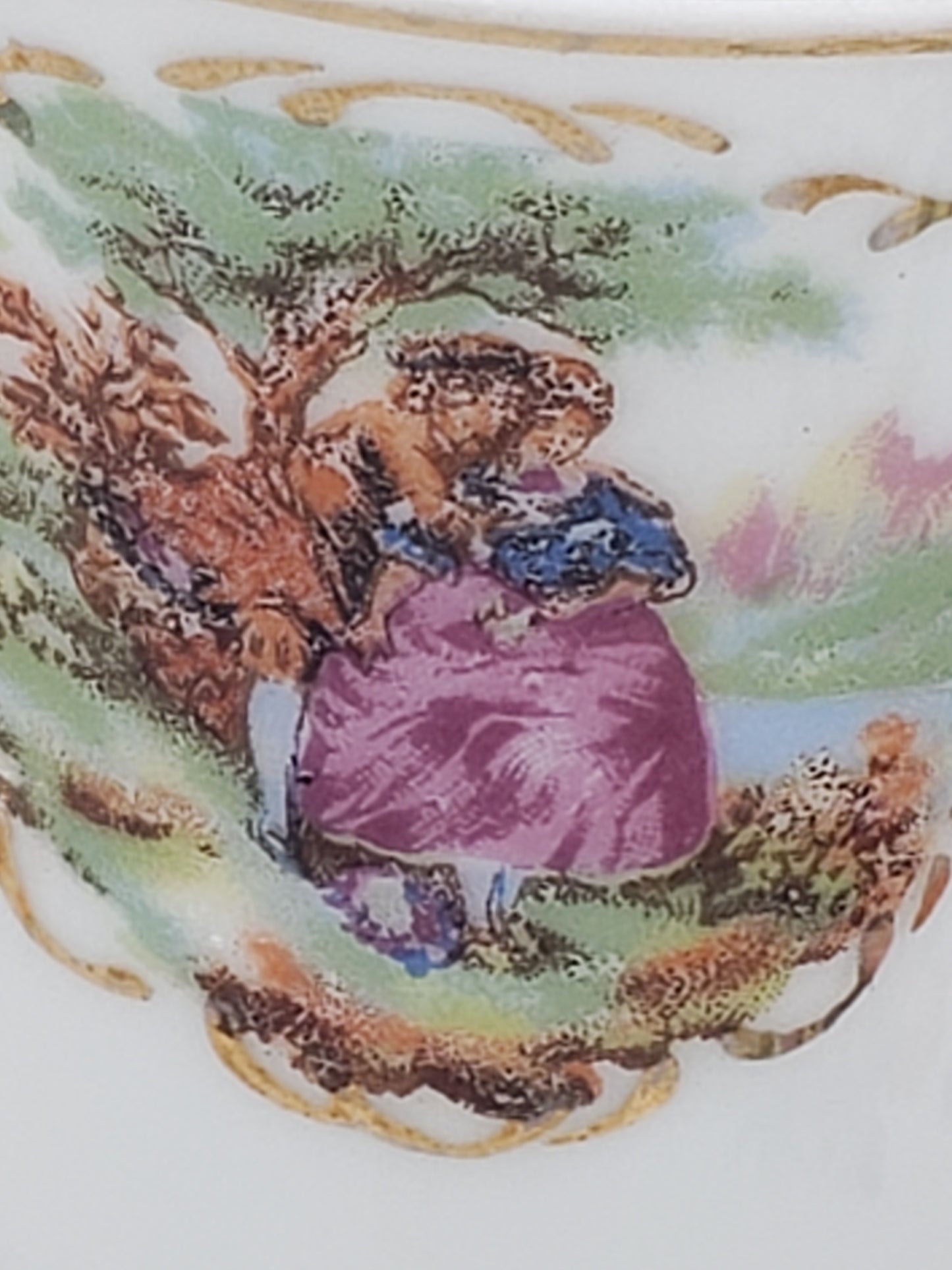 Demi Teacup and Saucer Vintage