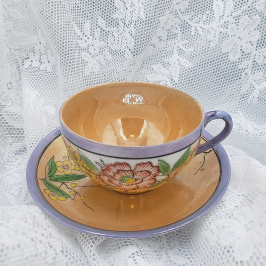 Lustreware Tea Cups - 3