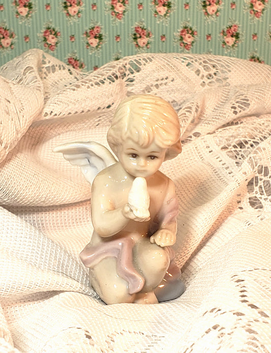 Rare Tiny Naked Cherub Angel by Russ