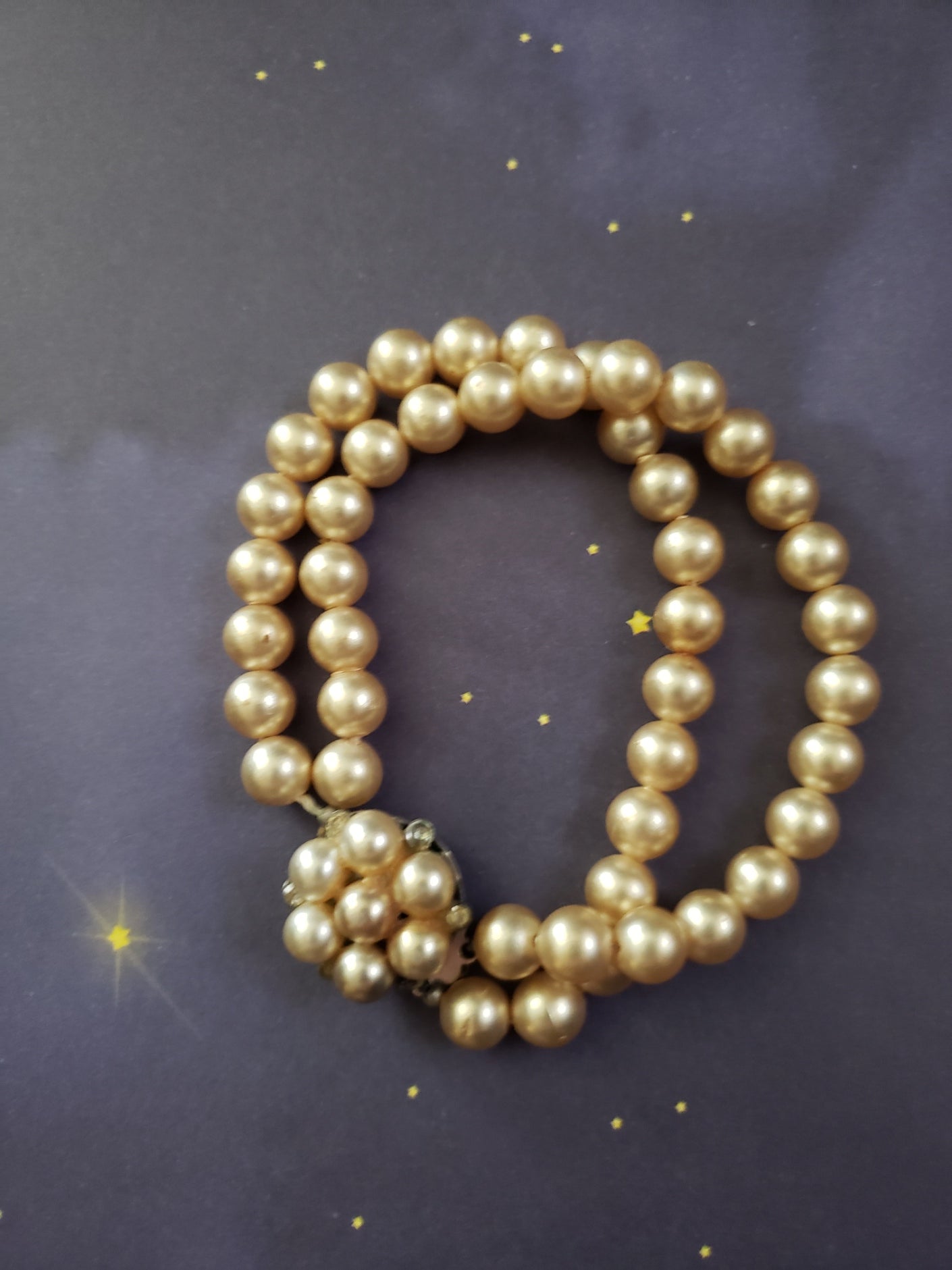 Vintage Pearl Bracelet